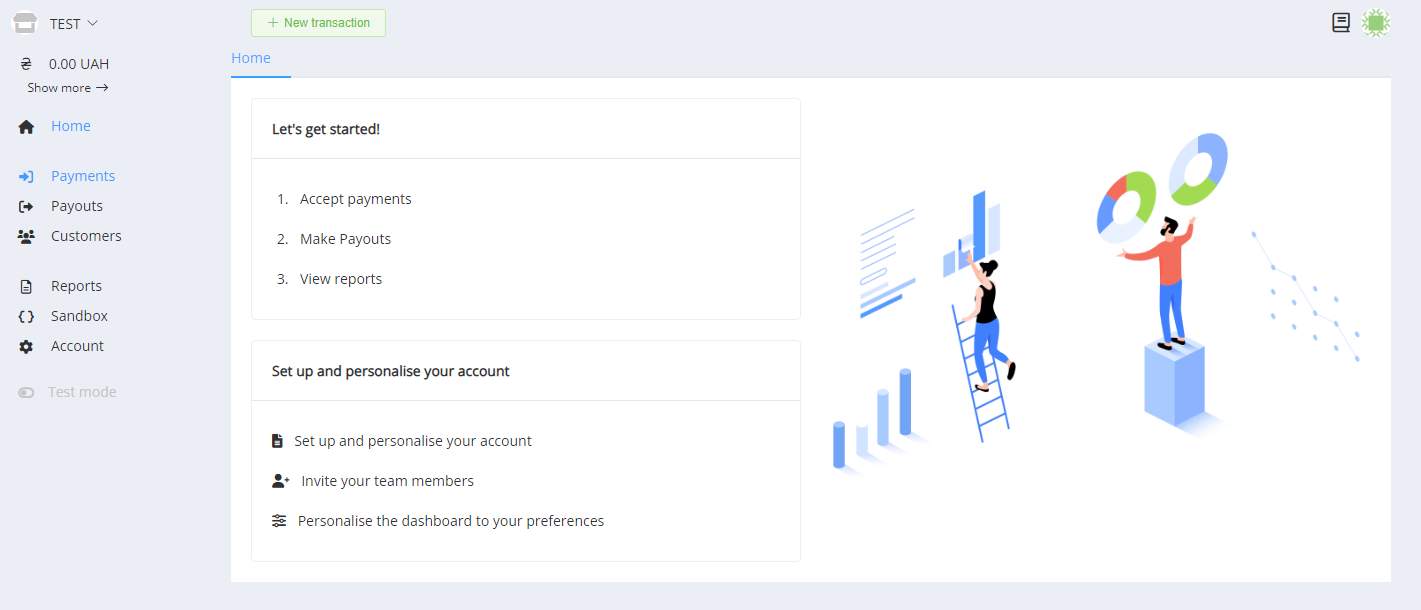 Виключення тестового режиму